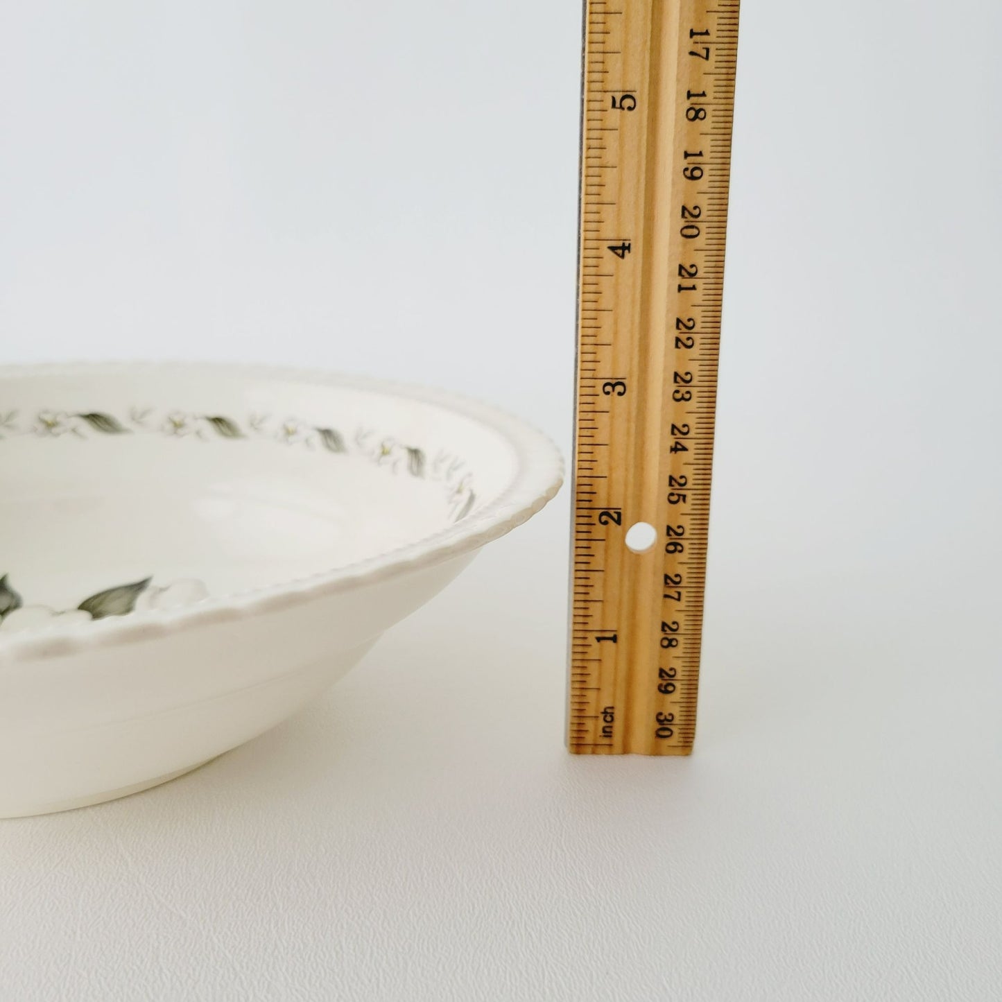 Steubenville Monticello Round Serving Bowl, c.1940s, Made in USA