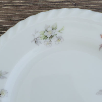 Franconia K&A Krautheim Hawthorn Bread Plate SET of 2, Gadroon Border, c.1964-75 Germany