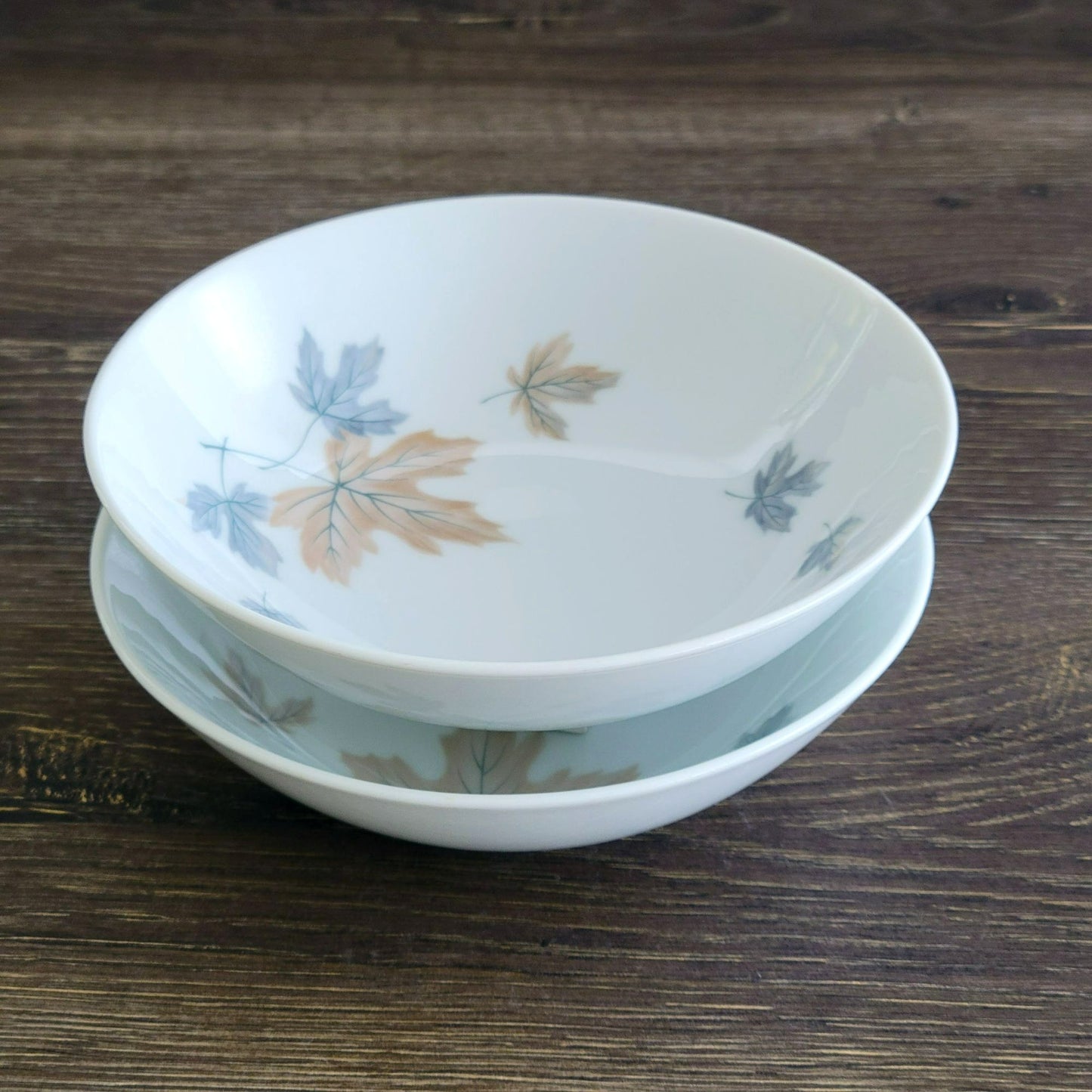 Noritake Maplewood Coupe Cereal Bowl Set of 2, c.1960s Japan