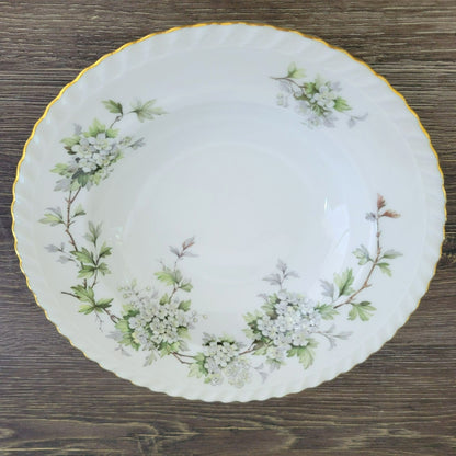Franconia K&A Krautheim Hawthorn Soup Bowl, Gadroon Border, c.1964-75 Germany