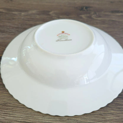 Franconia K&A Krautheim Hawthorn Soup Bowl, Gadroon Border, c.1964-75 Germany