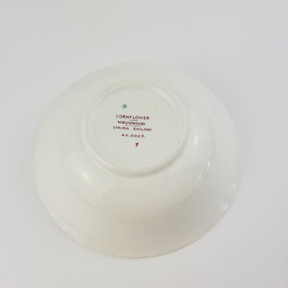 Wedgwood Cornflower Coupe Cereal Bowl, c.1940-64 England