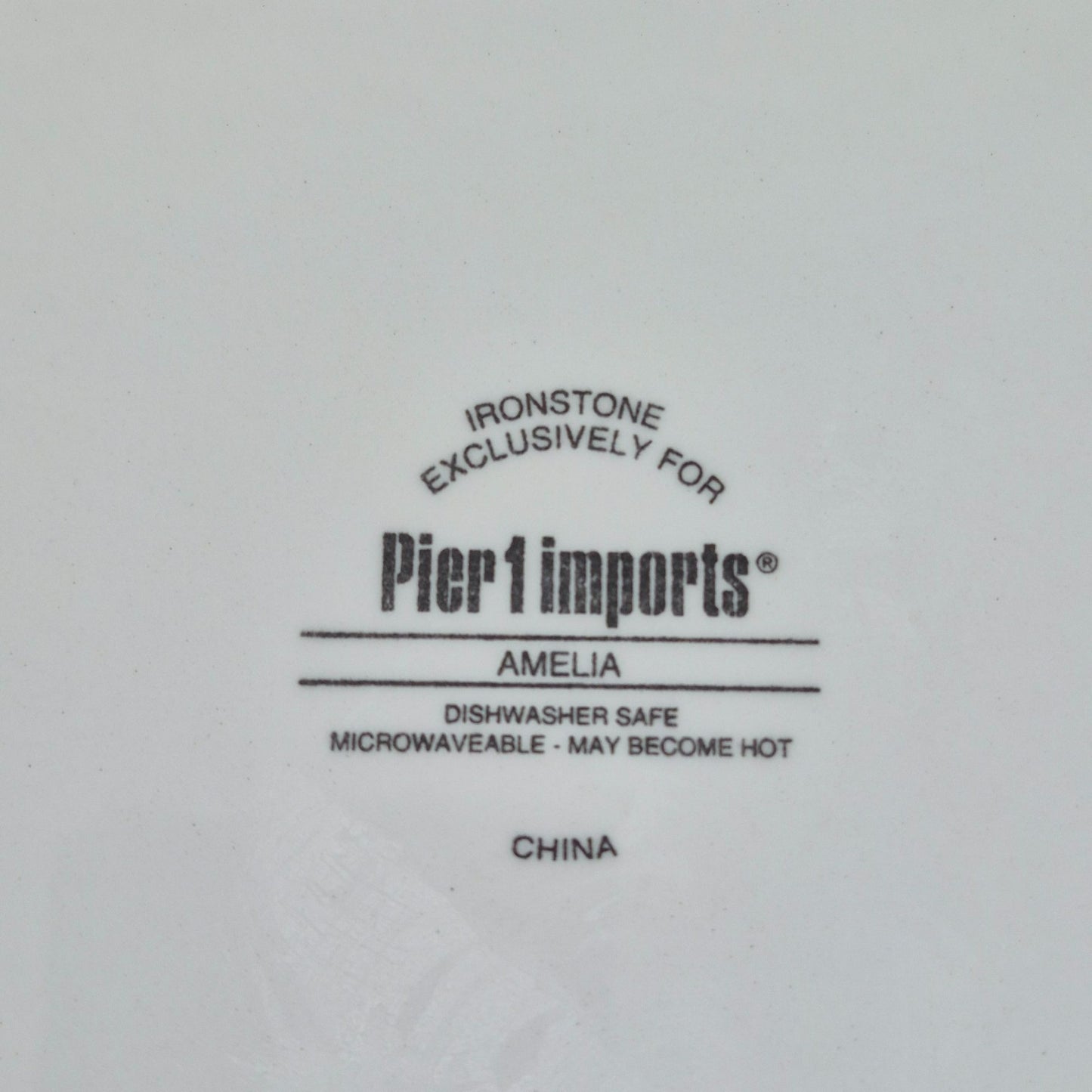 Pier 1 Imports "Amelia" Dinner Plate