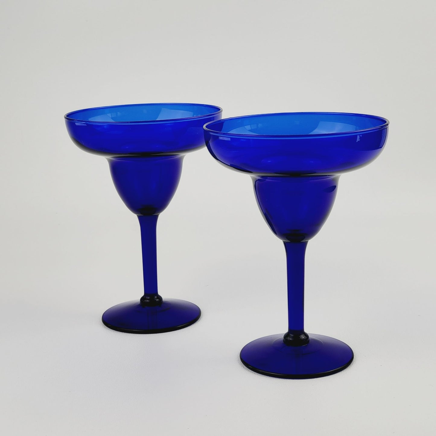 Cobalt Blue Margarita Glass, Set of 2
