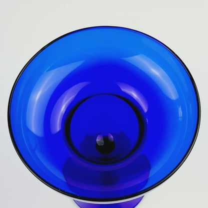 Cobalt Blue Margarita Glass, Set of 2