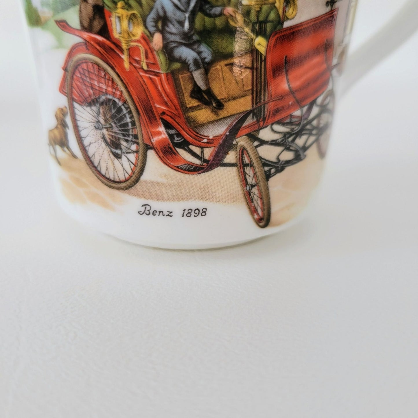 Crown Staffordshire Automobile Coffee Cup, Set of 2, Made in England