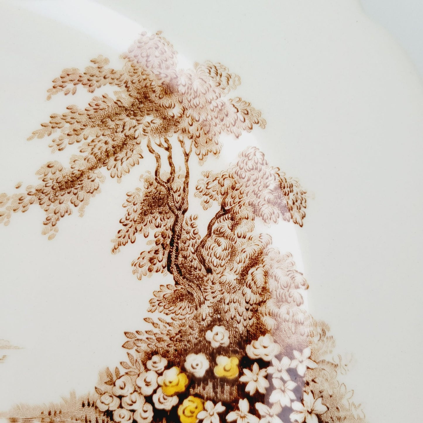 Johnson Bros Castle on The Lake Dinner Plate, Made in England