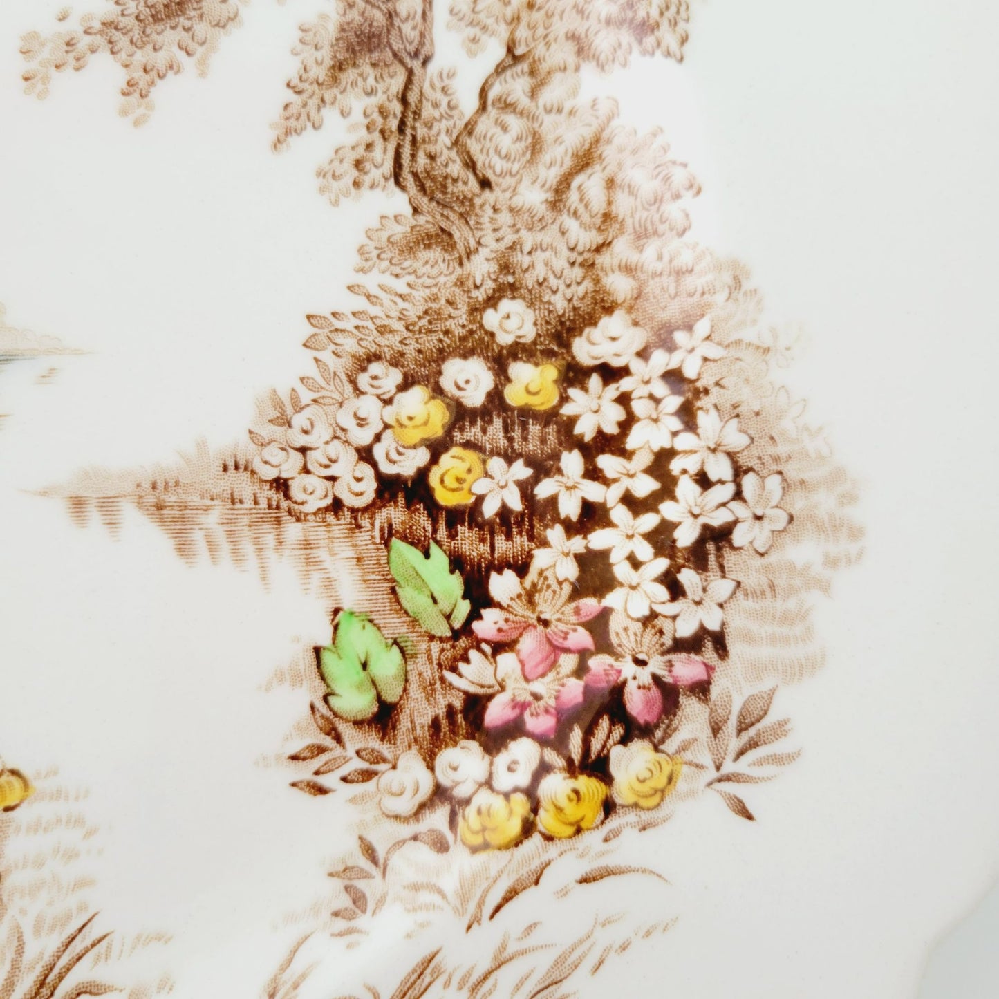 Johnson Bros Castle on The Lake Dinner Plate, Made in England