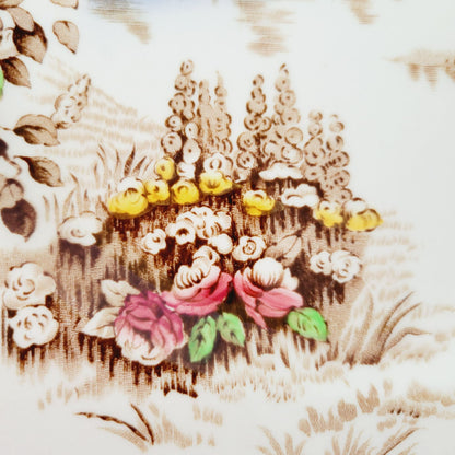 Johnson Bros Castle on The Lake Dinner Plate, Made in England