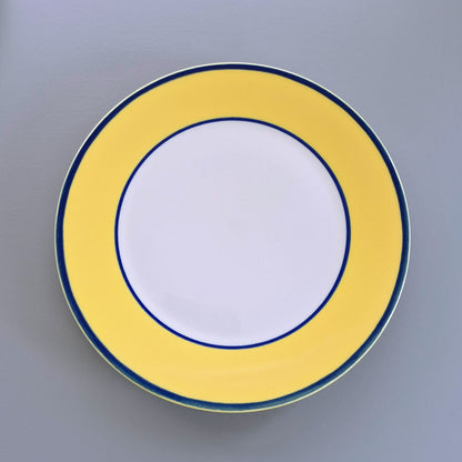 Pagnossin Yellow Salad Plate, Set of 2, Italy c.1997-98