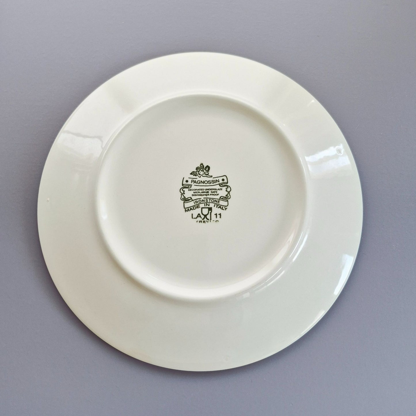 Pagnossin Yellow Salad Plate, Set of 2, Italy c.1997-98