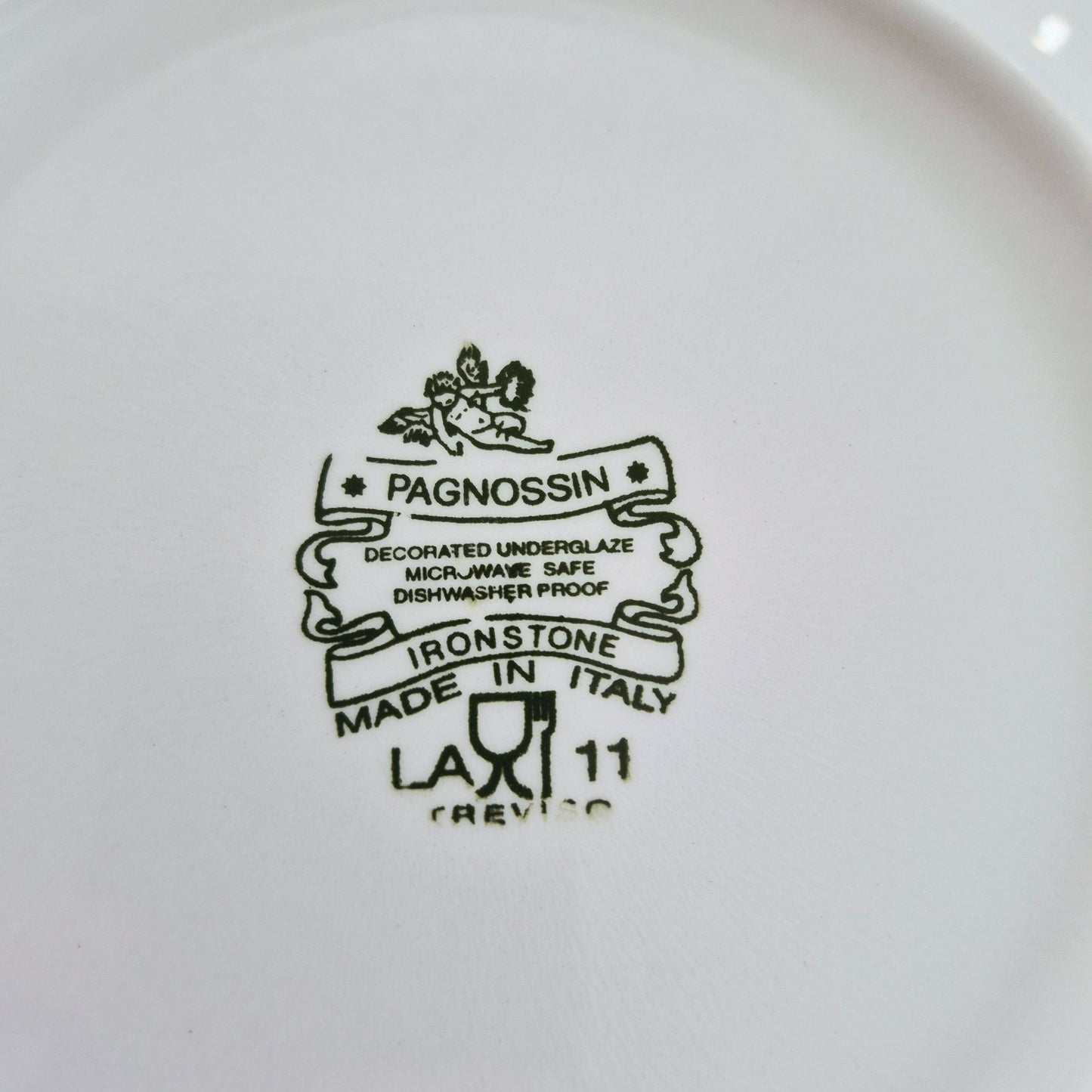 Pagnossin Yellow Salad Plate, Set of 2, Italy c.1997-98