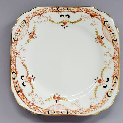 Samuel Radford IRENE Square Bread Plate, c1924-55 England
