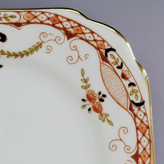 Samuel Radford IRENE Square Bread Plate, c1924-55 England