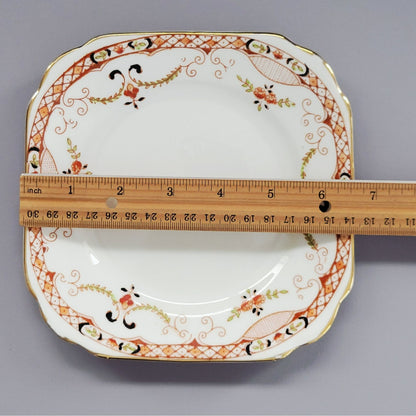 Samuel Radford IRENE Square Bread Plate, c1924-55 England