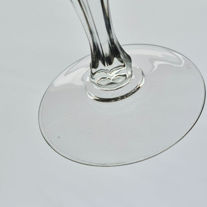 Cristal D'Arques "Flammes" Crystal Wine Glass, Set of 4, France