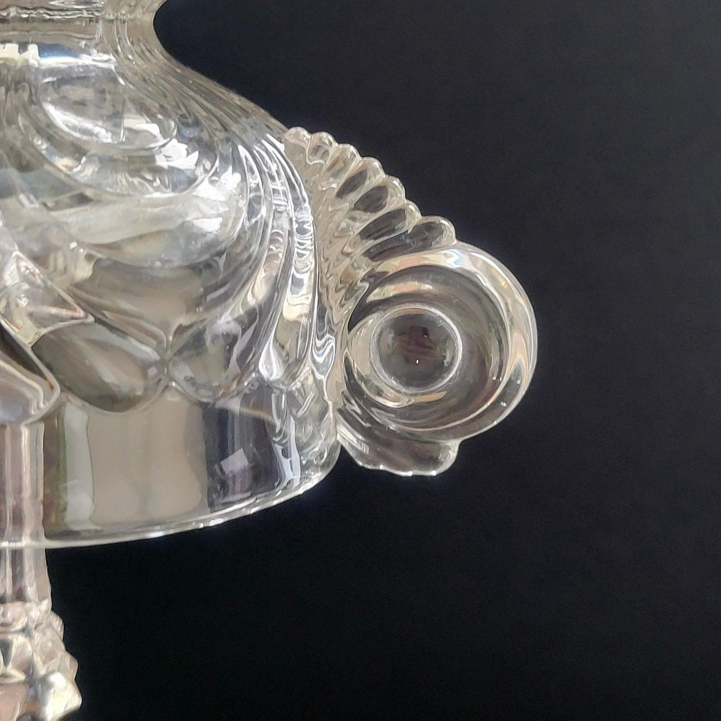Flameless Candle Lamp, One of a Kind Handcrafted & Upcycled From Vintage Glassware