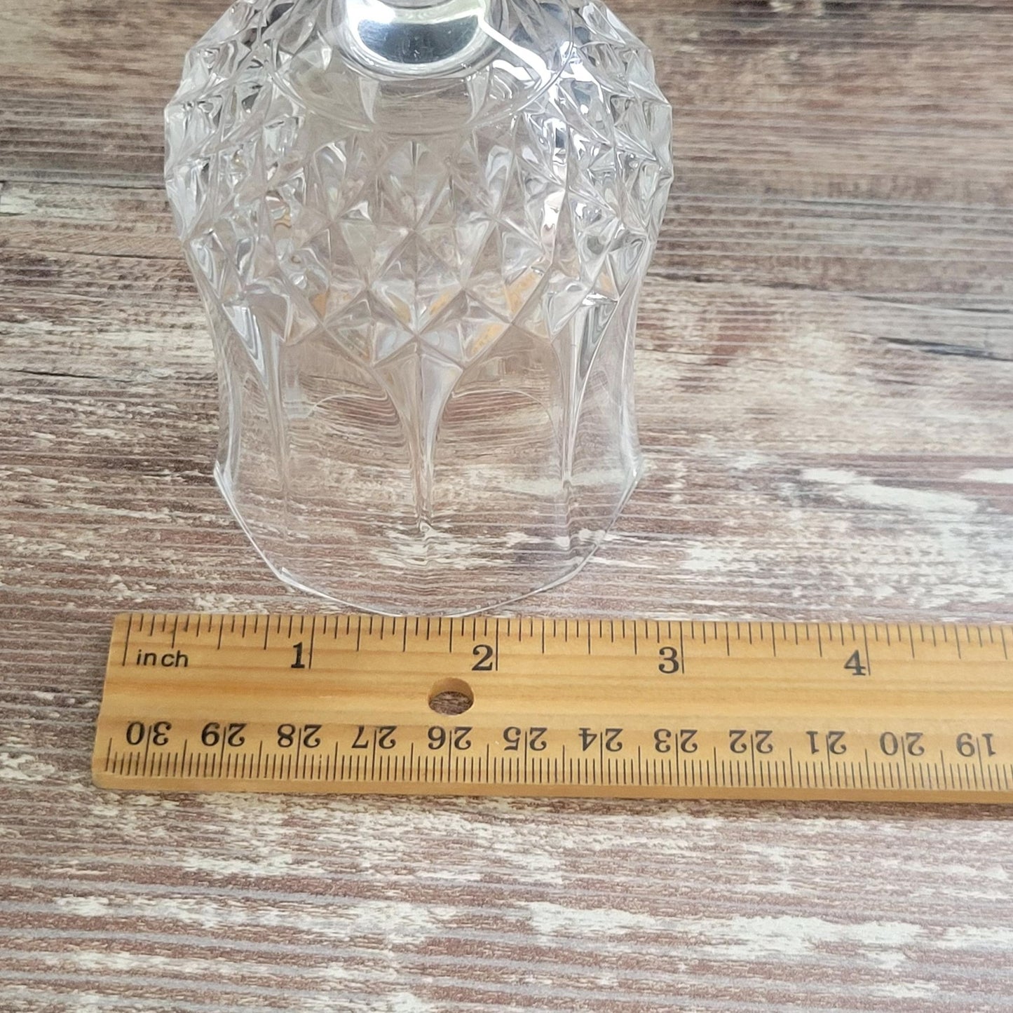 Flameless Candle Lamp, One of a Kind Handcrafted & Upcycled From Vintage Glassware