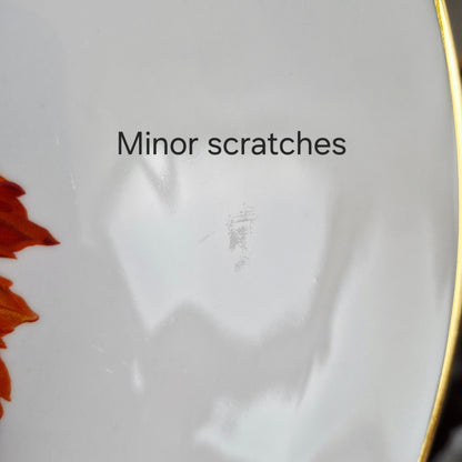 Bareuther Apple & Berry Dinner Plates, c.1970-90s Germany