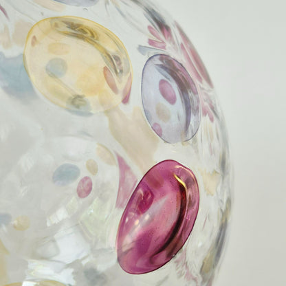 Borske Sklo "Nemo" Round Vase,  Made in Czechoslovakia, c.1960s