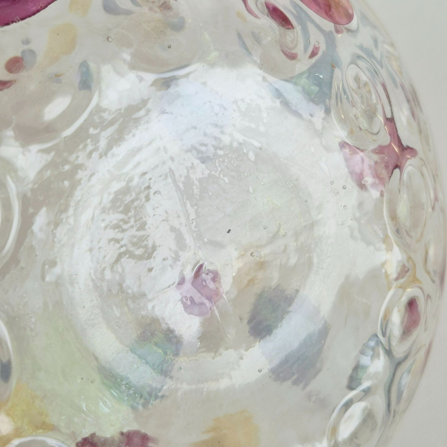 Borske Sklo "Nemo" Round Vase,  Made in Czechoslovakia, c.1960s