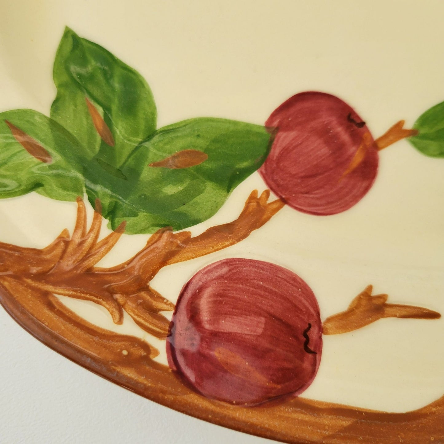 Franciscan Apple 14" Oval Serving Platter c.1953-58 USA