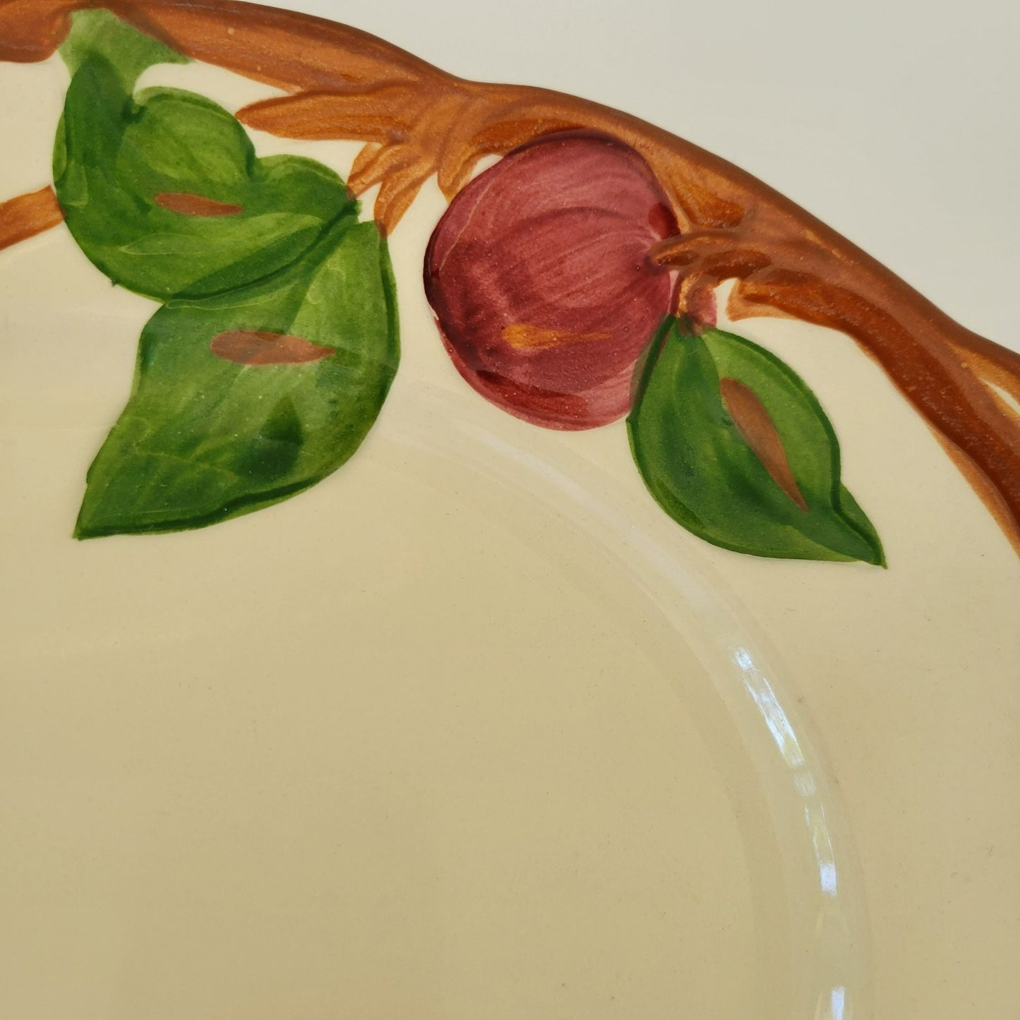 Franciscan Apple 14" Oval Serving Platter c.1953-58 USA