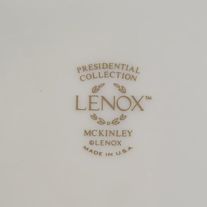 Lenox McKinley Salad Plate, Presidential Collection, USA Made