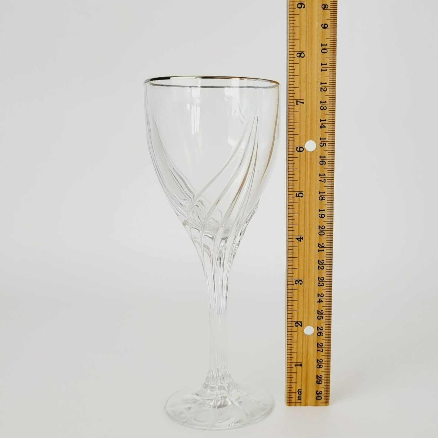 Lenox Debut Platinum Crystal Wine Glasses, Set Of 2