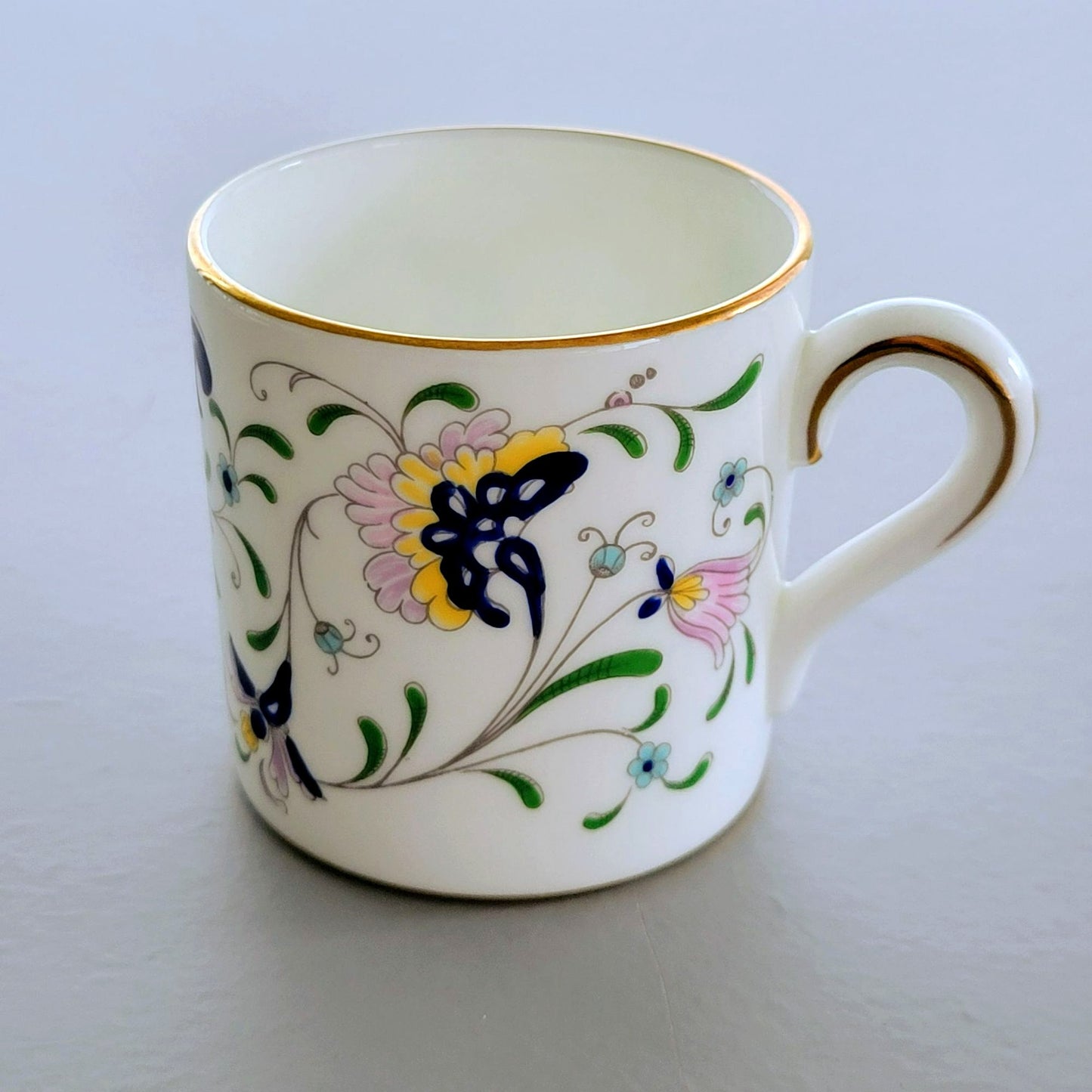 Coalport Pageant Demitasse Cup & Saucer, c.1972-83 England