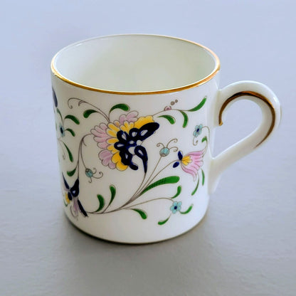 Coalport Pageant Demitasse Cup & Saucer, c.1972-83 England