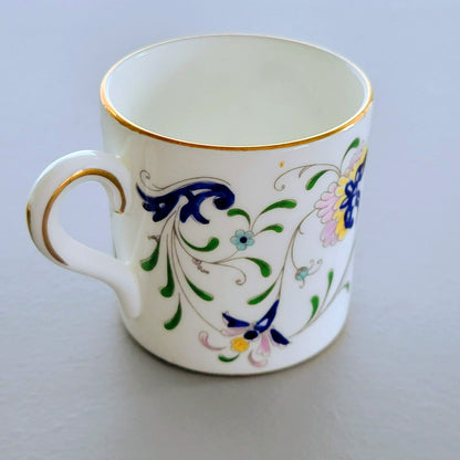 Coalport Pageant Demitasse Cup & Saucer, c.1972-83 England