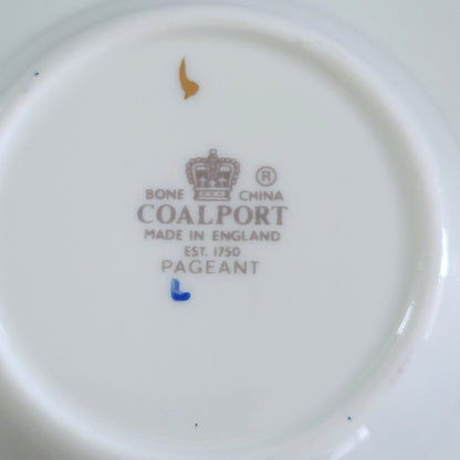 Coalport Pageant Demitasse Cup & Saucer, c.1972-83 England
