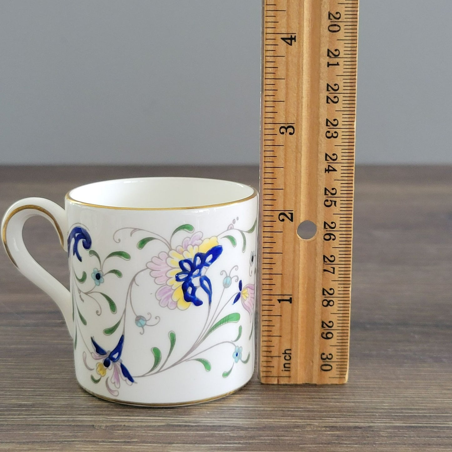 Coalport Pageant Demitasse Cup & Saucer, c.1972-83 England