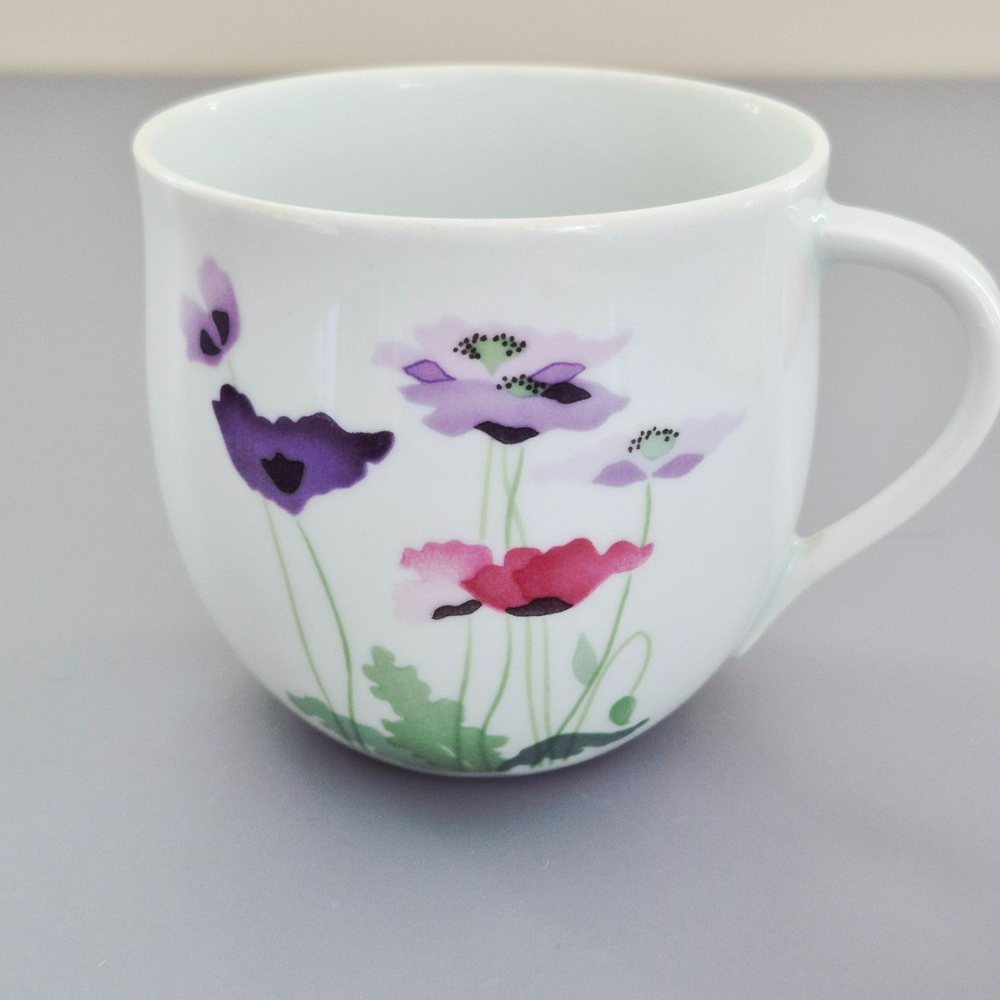 Block Spal "Midsummer" Coffee Cup, Set of 2, Portugal c.1986-90