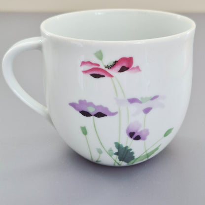 Block Spal "Midsummer" Coffee Cup, Set of 2, Portugal c.1986-90