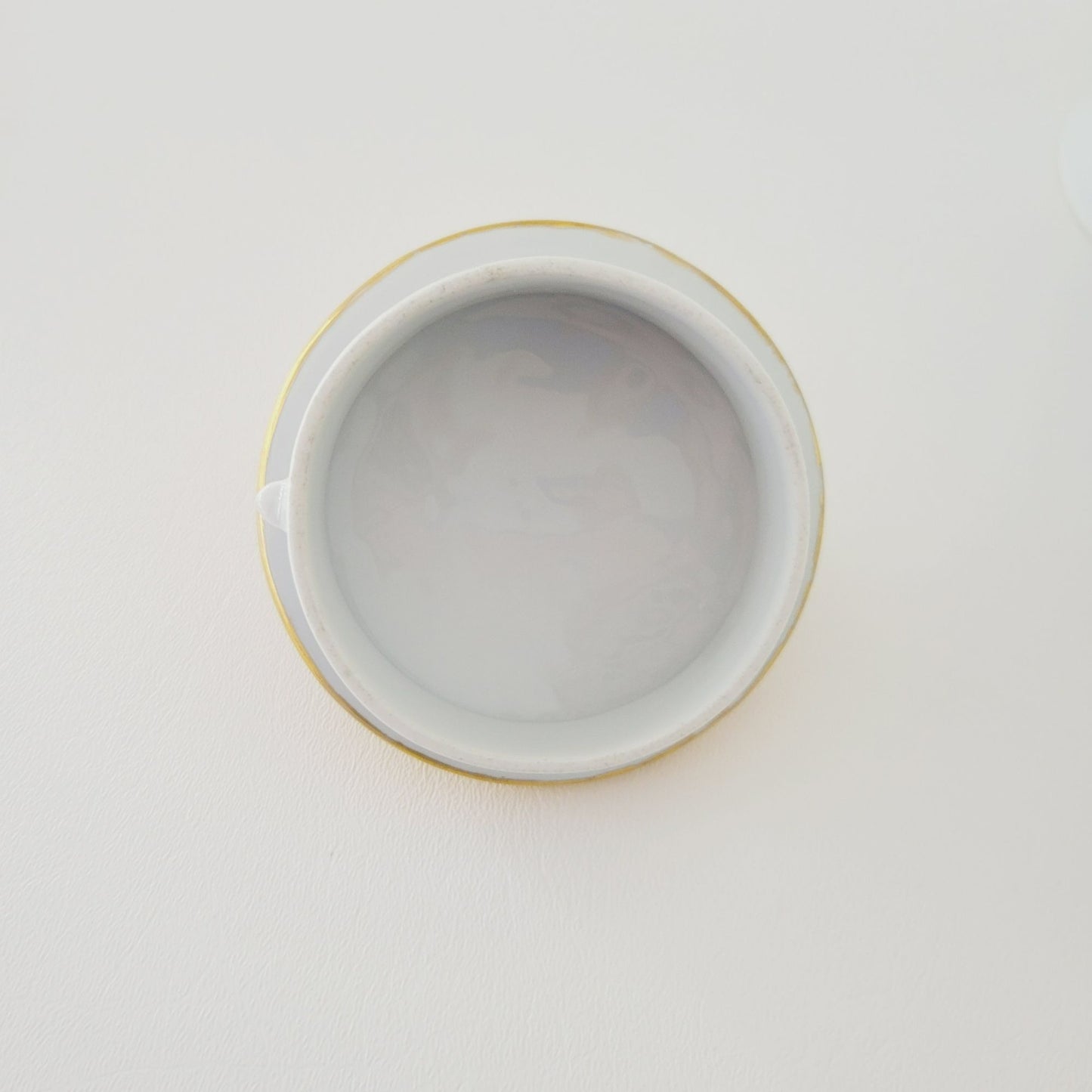 Hand Painted German White & Heavy Gold Chocolate Pot