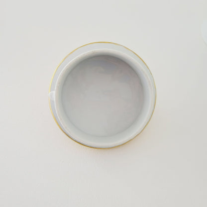 Hand Painted German White & Heavy Gold Chocolate Pot