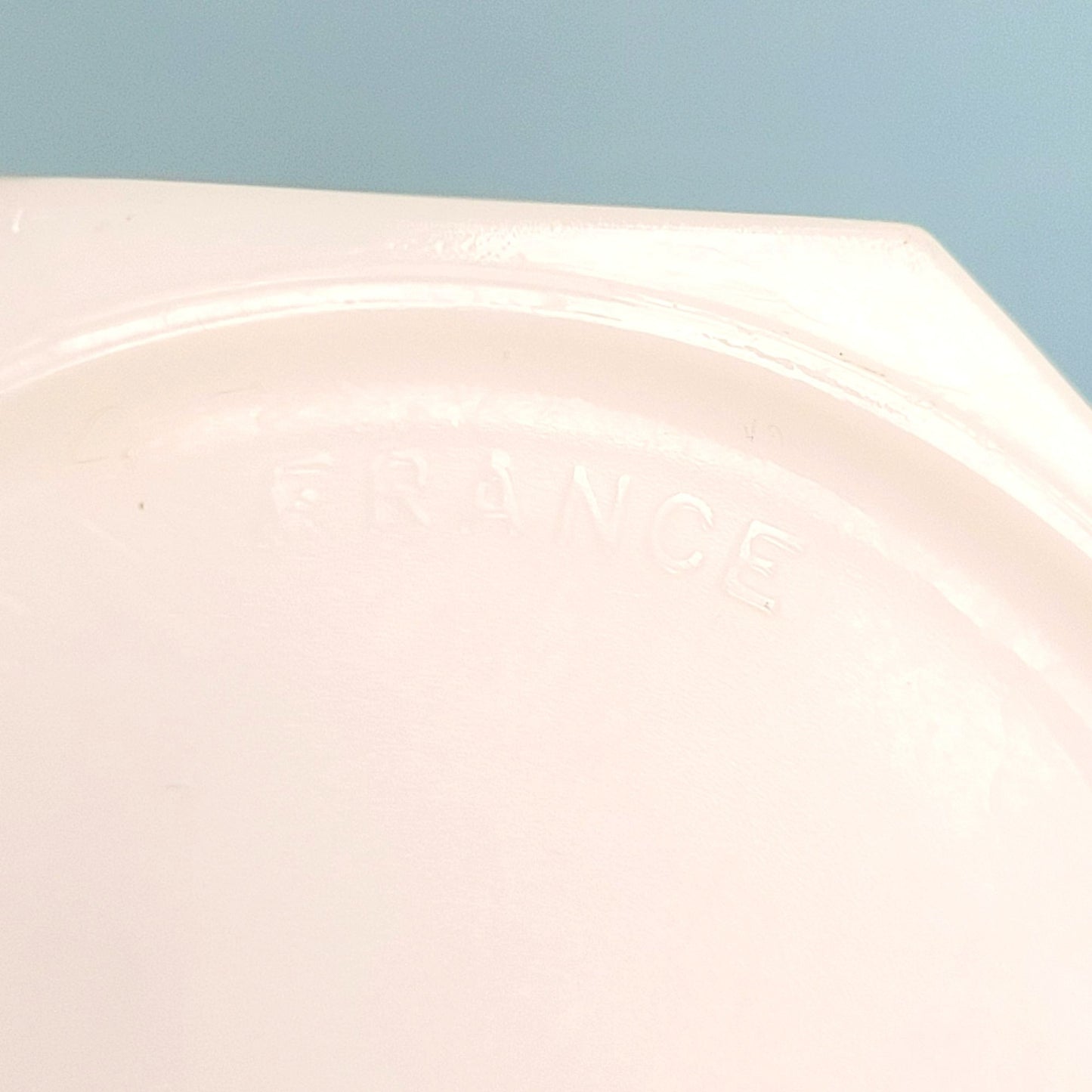 Arcoroc White Octime Glass Mug, Set of 2, Made in France