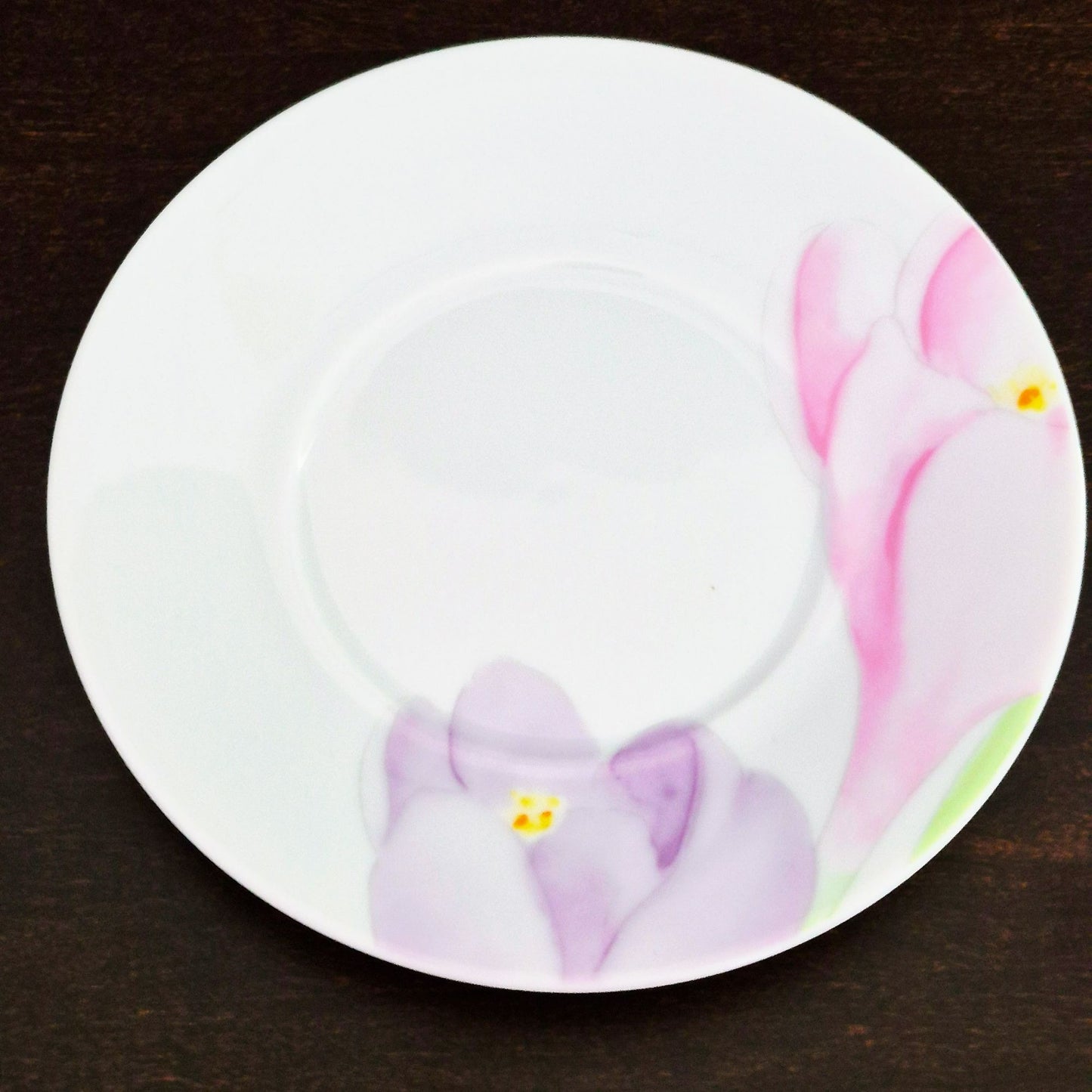 Mikasa Spring Crocus Cup & Saucer, 2 Sets, c.1984-87 Japan