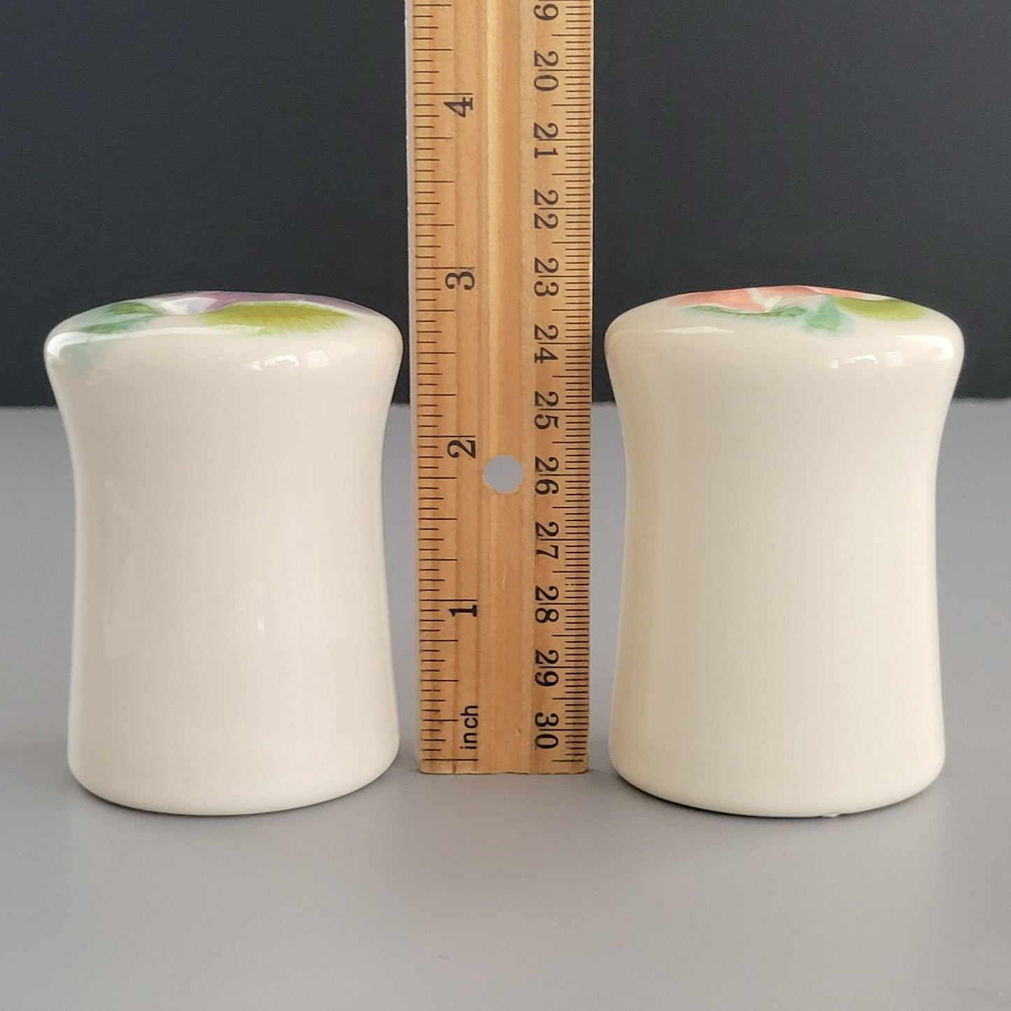Franciscan Floral Salt & Pepper Shakers, c.1970s USA