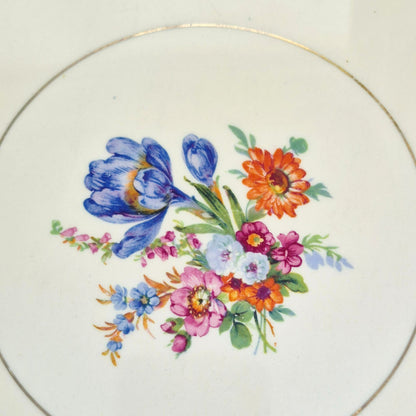 Burgess & Leigh Floral 15" Serving Platter, c.1930s England