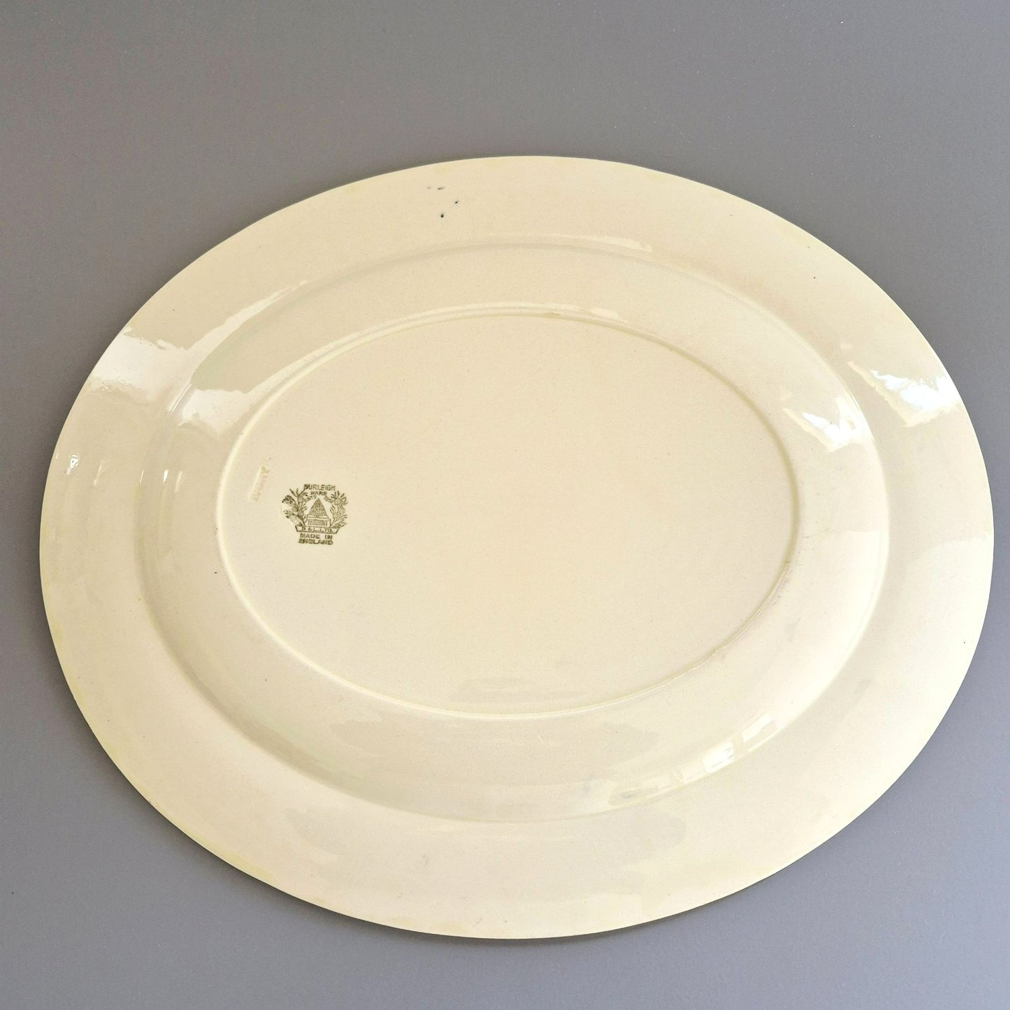 Burgess & Leigh Floral 15" Serving Platter, c.1930s England