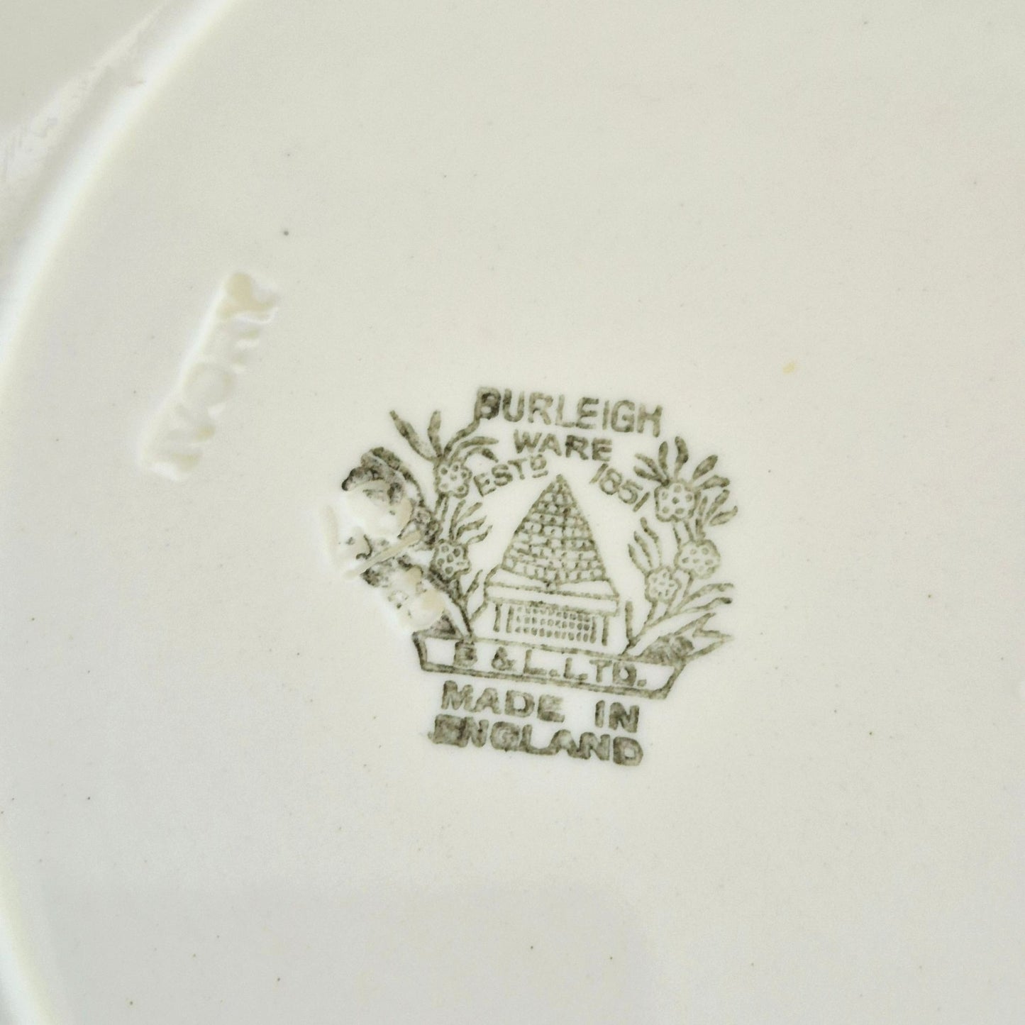 Burgess & Leigh Floral 15" Serving Platter, c.1930s England