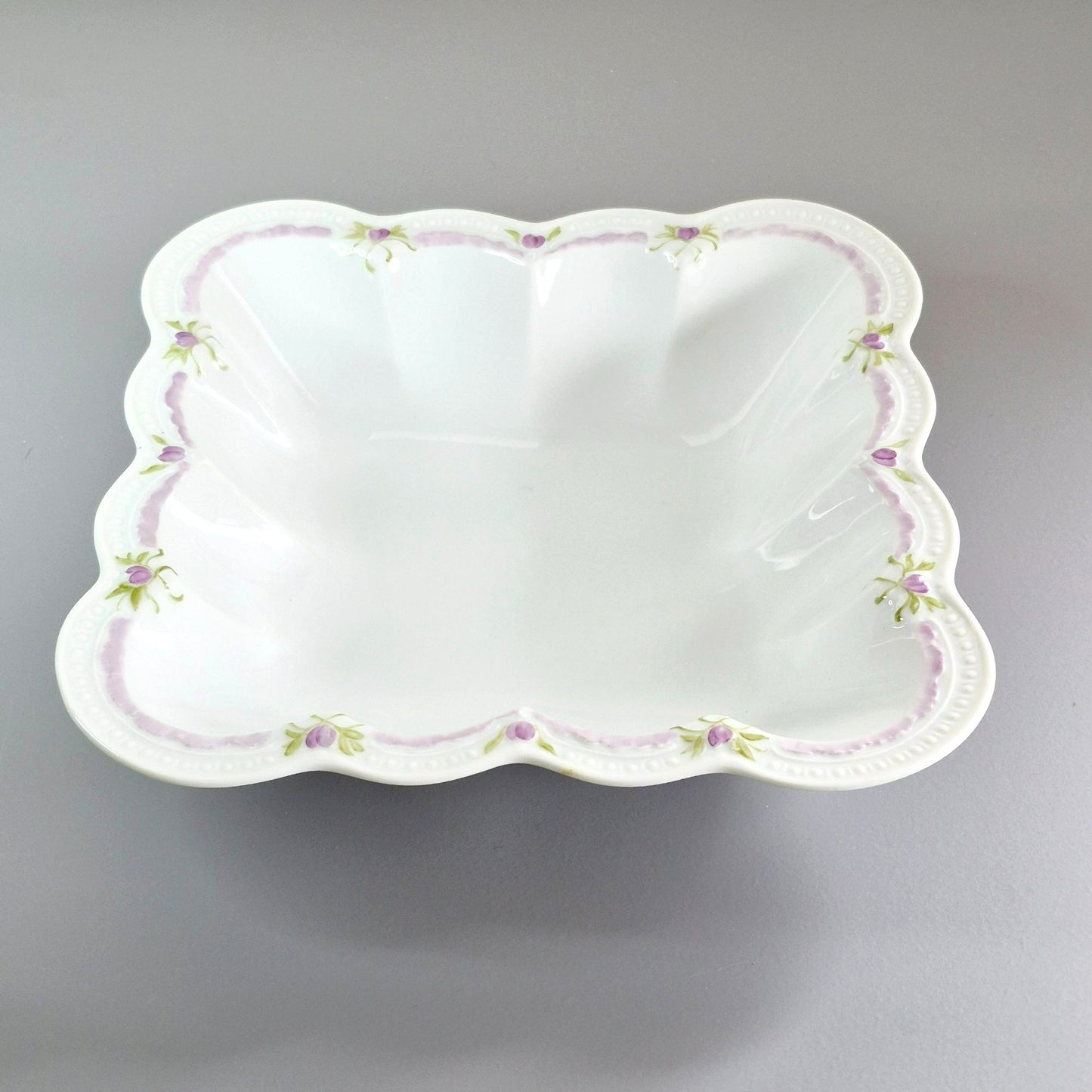 Hutschenreuther "Viktoria" Square Serving Bowl, c.1990s Germany
