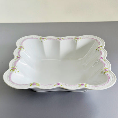 Hutschenreuther "Viktoria" Square Serving Bowl, c.1990s Germany