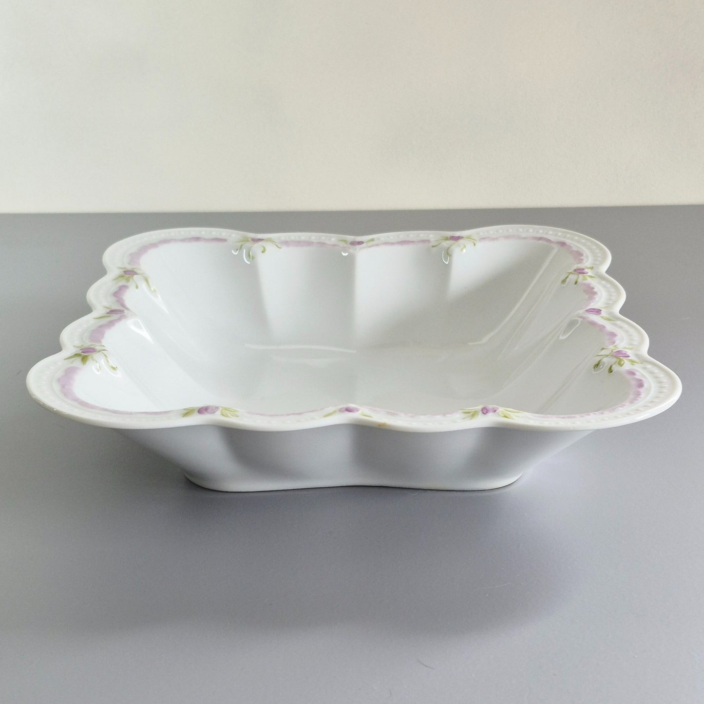 Hutschenreuther "Viktoria" Square Serving Bowl, c.1990s Germany