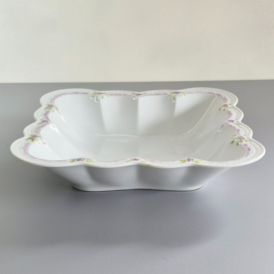 Hutschenreuther "Viktoria" Square Serving Bowl, c.1990s Germany