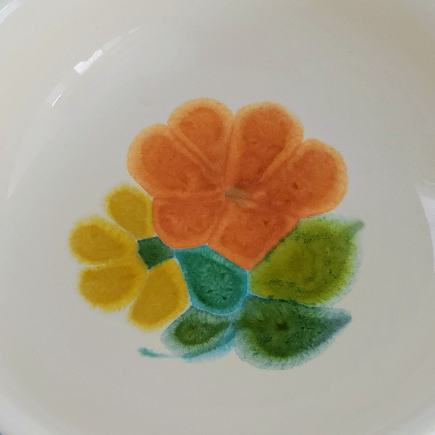 Franciscan Floral Berry Dessert Bowl, c.1970s USA