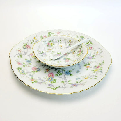 Andrea By Sadek Corona Dessert Serving Set, c.1996-2006 Japan